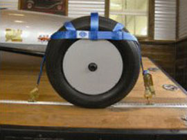 Wheel Net Assembly with Direct Hook Ratchet